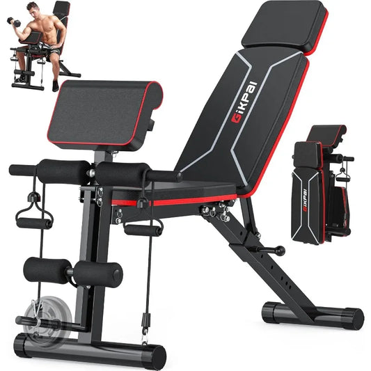 Adjustable Home Workout Bench Press