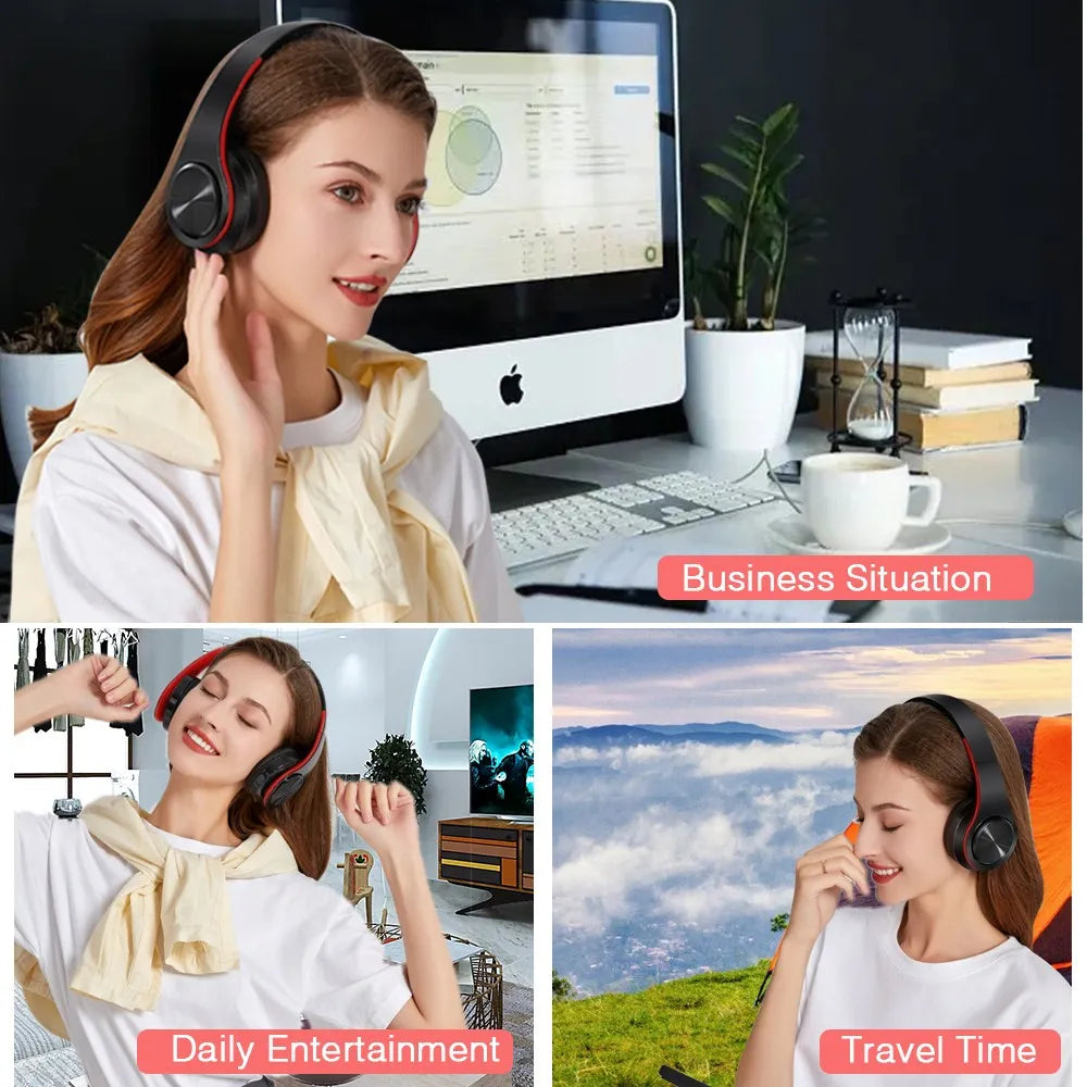 2025 Upgrading Wireless Bluetooth Headphones