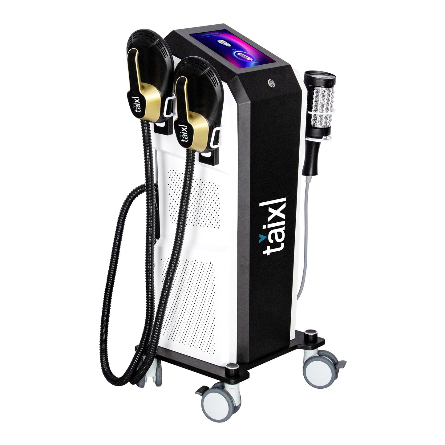 New EMS 2 in 1 Roller Massage Lose Weight Therapy 40K Compressive Micro vibration Vacuum 5D Body slimming Machine