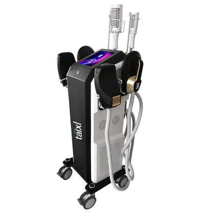 New EMS 2 in 1 Roller Massage Lose Weight Therapy 40K Compressive Micro vibration Vacuum 5D Body slimming Machine